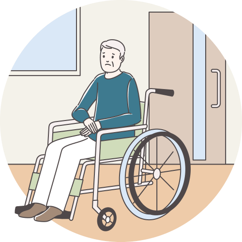 車椅子をお持ちのお客様