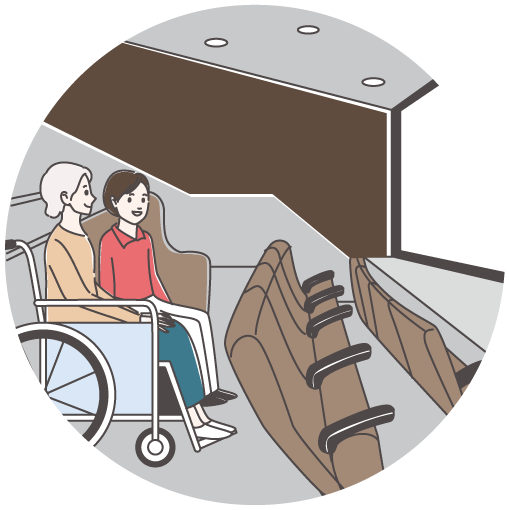 映画館付き添いサービス